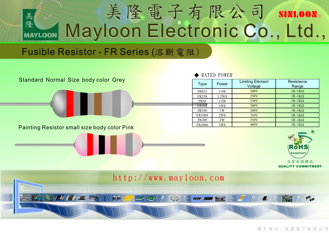 Fusible resistor цветовая маркировка